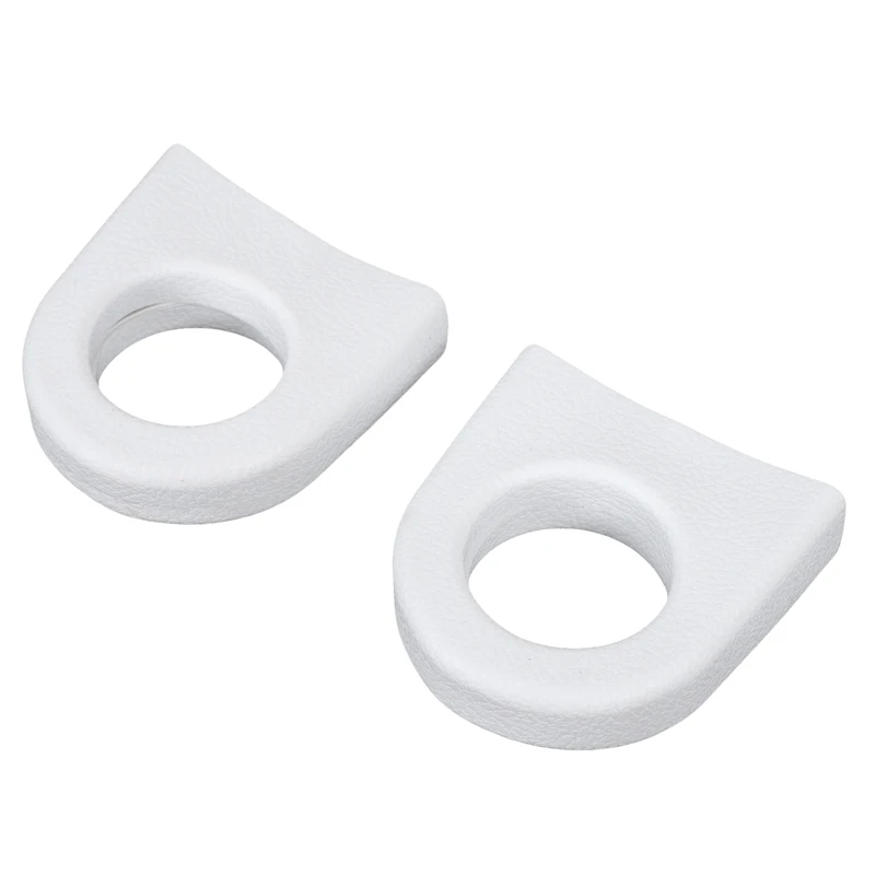 Rubber Zwart Voor Land Rover Defender 90 110 130 2020-2025 Auto Achter Trailer Ring Beschermhoes Auto Externe accessoires 2 Stuks