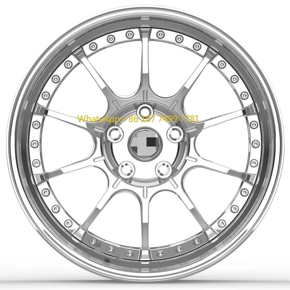 

15-26-дюймовые полированные многоспицевые кованые диски, трансграничный бестселлер, модификация автомобиля