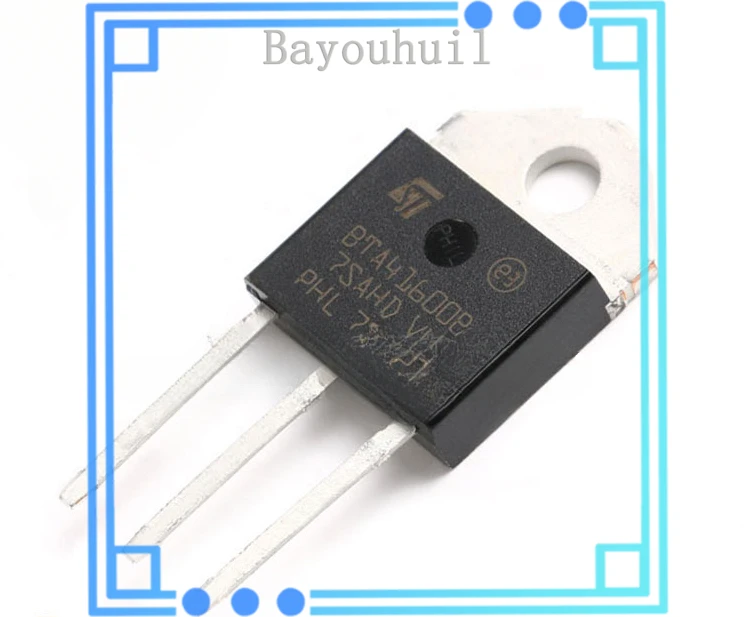 

5PCS Original Authentic BTA41-600BRG TOP-3 Three-terminal Two-way SCR 40A 600V