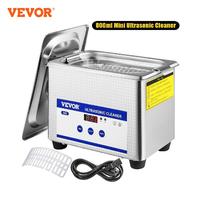 VEVOR 800ml Ultrasonic Cleaner Portable Washing Machine 35W Mini Dishwasher Lave-Dishes Ultrasound Bath Sonic for Home Appliance