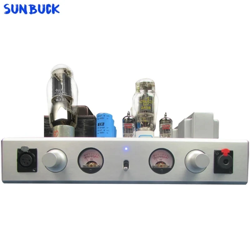 SUNBUCK 300B Vacuum Tube Headphone Amp Preamp Transformer Output Balanced Headphone Amp 2A3 Tube Preamplifier Amplifier Audio