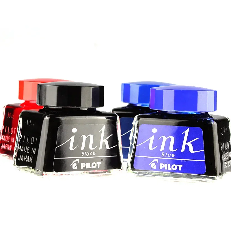 PILOT Fountain Pen Ink 30ML Non-Carbon (No Clogging of The Nib) Office School Student Pen 1 Bottle Ink Supplies