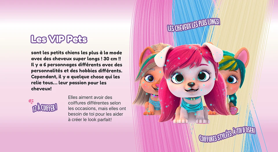 Ich liebe Vip Pets Surprise Hair Reveal Reborn Doll Surprise Tress Langes Haar-Styling für Puppen mit Haaren für Frisuren Spielzeugpuppe – Detail 2