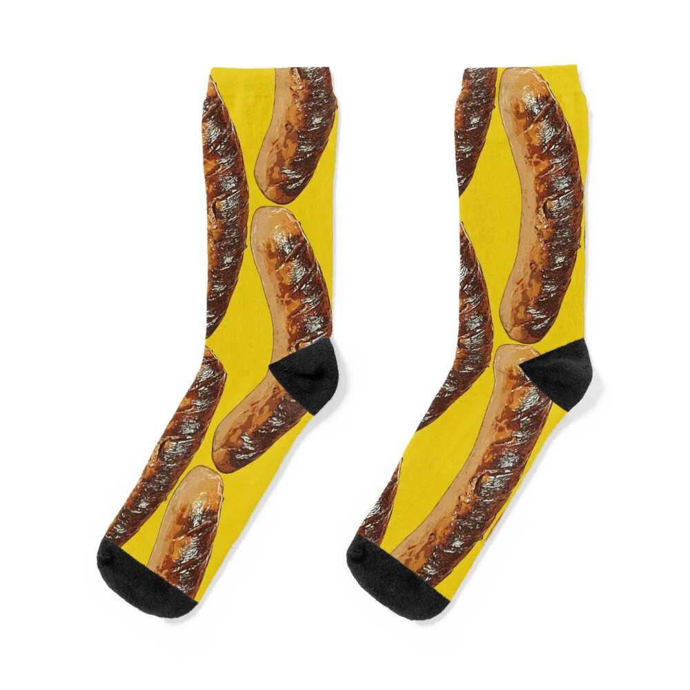 

Bratwurst - Upright Socks sports and leisure Toe sports Women Socks Men's