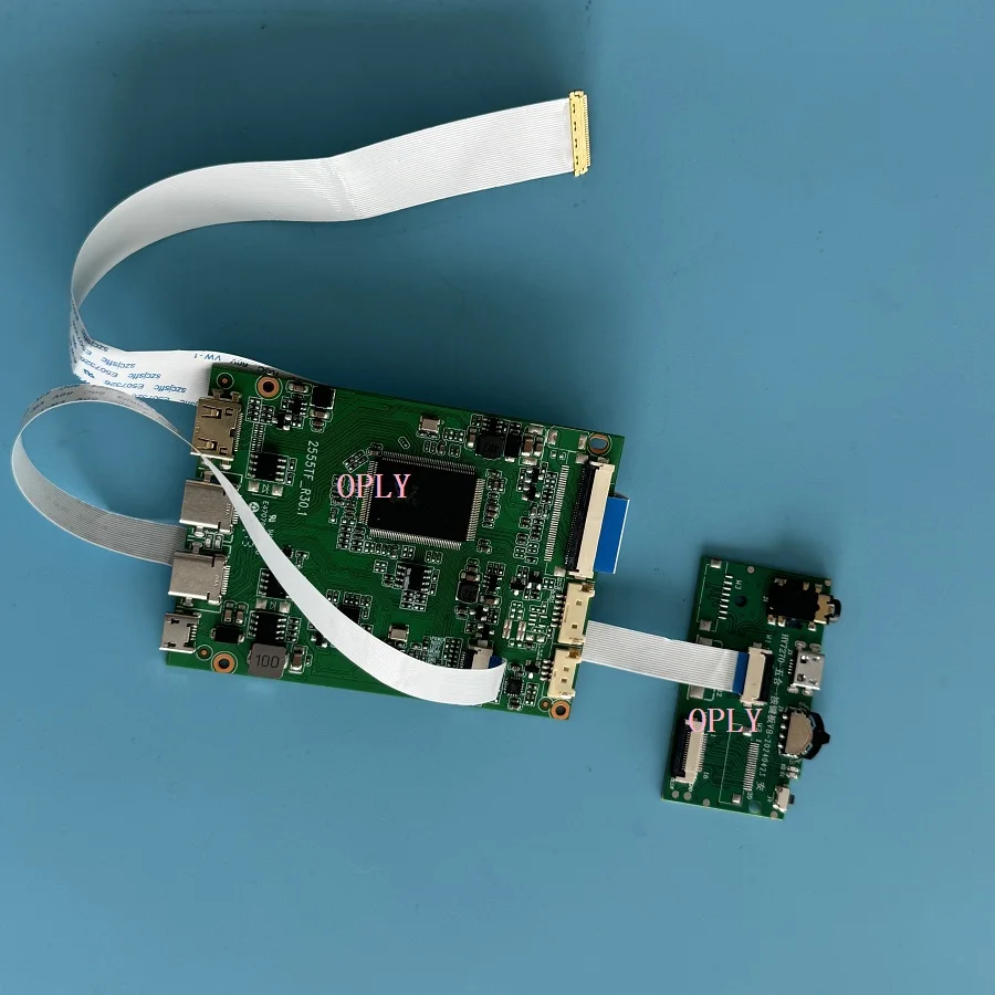 Placa controladora EDP para LM156LF2F01 LP156WFG LP156WFG-SPV2, panel LED de 15,6 pulgadas, 1920x1080, 2 tipos C, kit de pantalla compatible con Mini HDMI