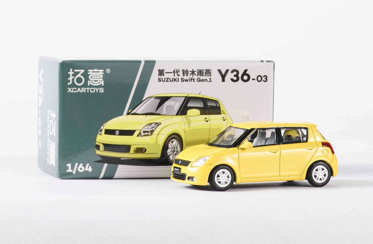 Toyi Suzuki Swift first generation Suzuki Dipper Alloy model 1/64 small scale simulation car model