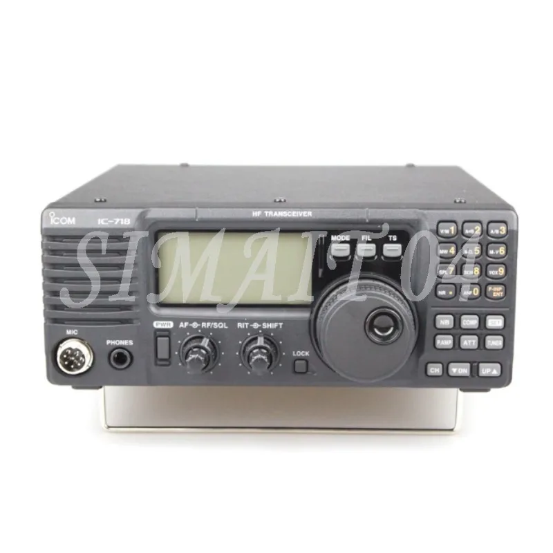 IC-718 راديو الموجات القصيرة HF جميع الموجات جهاز الإرسال والاستقبال التناظرية اسلكية تخاطب محطة التتابع 100-240 فولت ل ICOM