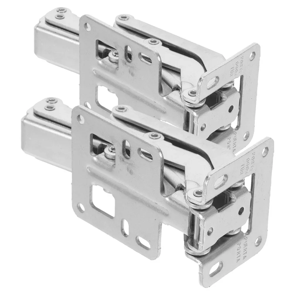 

2Pcs Heavy Invisible Door Concealed Hinge Cold Rolled Steel Fire Marble Door Hardware Hidden Flush Mount Hardware