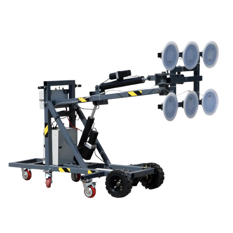 Mobile Type Glass Suction Cup Vacuum Lift 400kg 600kg 800kg Glass ...