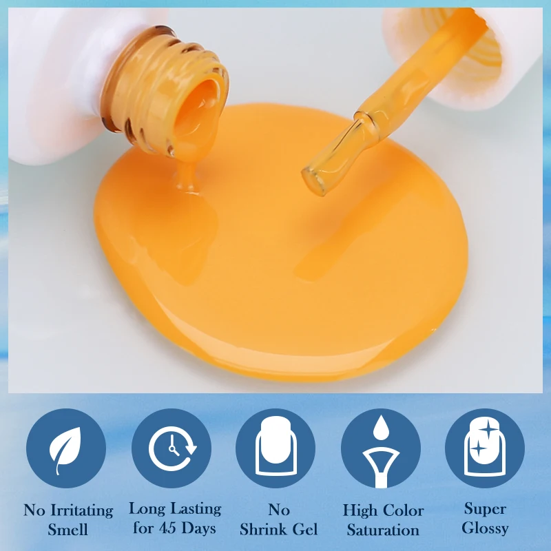 Clou Beaute 56 stks 15 ml HEMA TPO GRATIS Nagel Gel Polish Kit Set Gel Lak UV Gel Nail Semi permanente Vernis Salon Benodigdheden