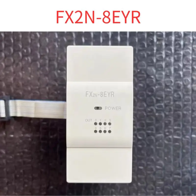 

FX2N-8EYR PLC expansion module tested ok