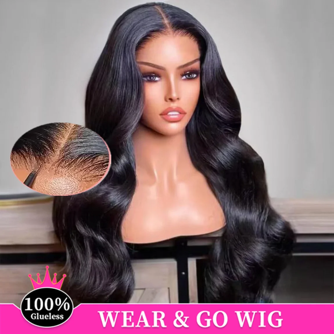 30 38 Inch Body Wave 13x6 Hd Lace Frontal Wig Human Hair 360 Brazilian Pre Plucked Lace For Women 13x4 Lace Front Wigs 6x4 5x5