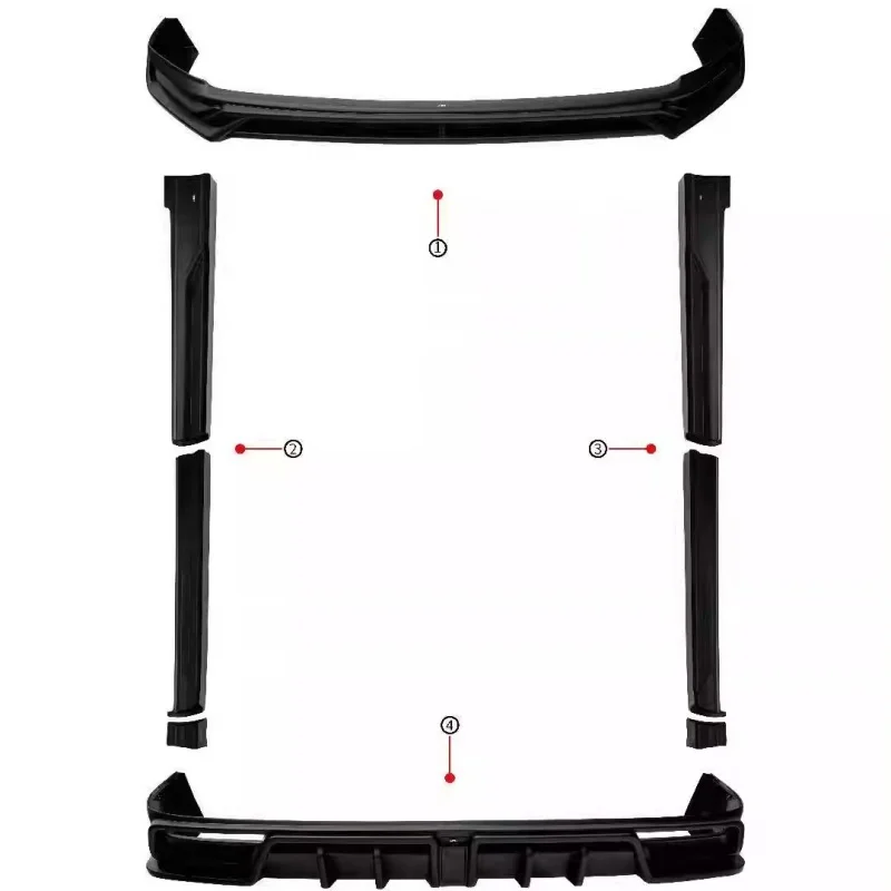 

Для IM LS9: улучшенный передний спойлер, задний диффузор, боковые пороги, спортивные автомобильные аксессуары