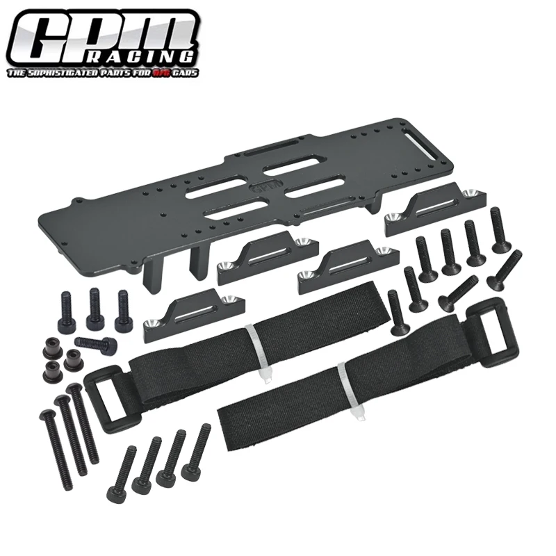 LOSI 1/18 Mini LMT ช่องใส่แบตเตอรี่ขนาดใหญ่พร้อม ESC และขายึดรถบรรทุก RTR-LOS01026