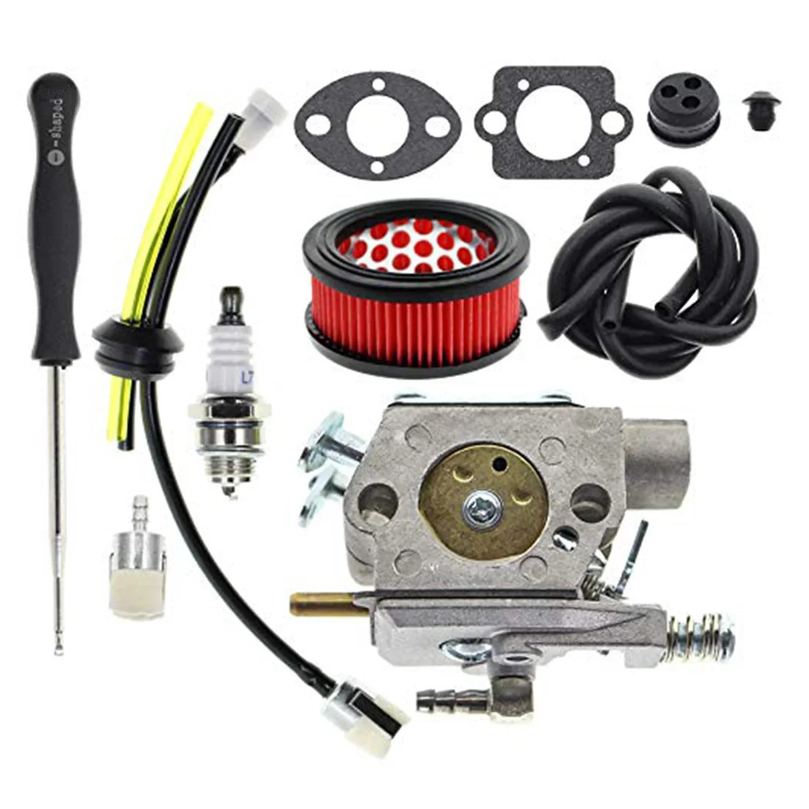 1set Carburetor With Air Filter For Ec Ho CS-440 CS-4400 303T Replacement WT-416-1 WT-416C Carb Chainsaw Spare Parts