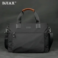 BJIAX New Men Bag orizzontale Business Casual Handbag Nylon Oxford Cloth Canvas Bag borsa a tracolla valigetta