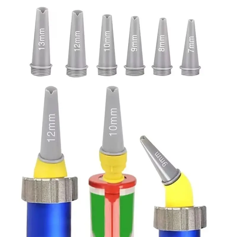 ABAH-15PCS V-Shaped Caulking Nozzle Kit, For Window Door