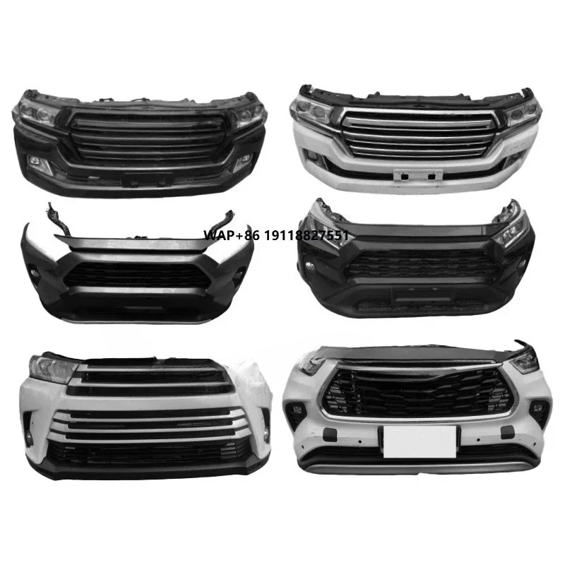 

Original Front Bumper Assembly Car Headlight Assembly for Highlander Car Parts Accessories for Front Bumper