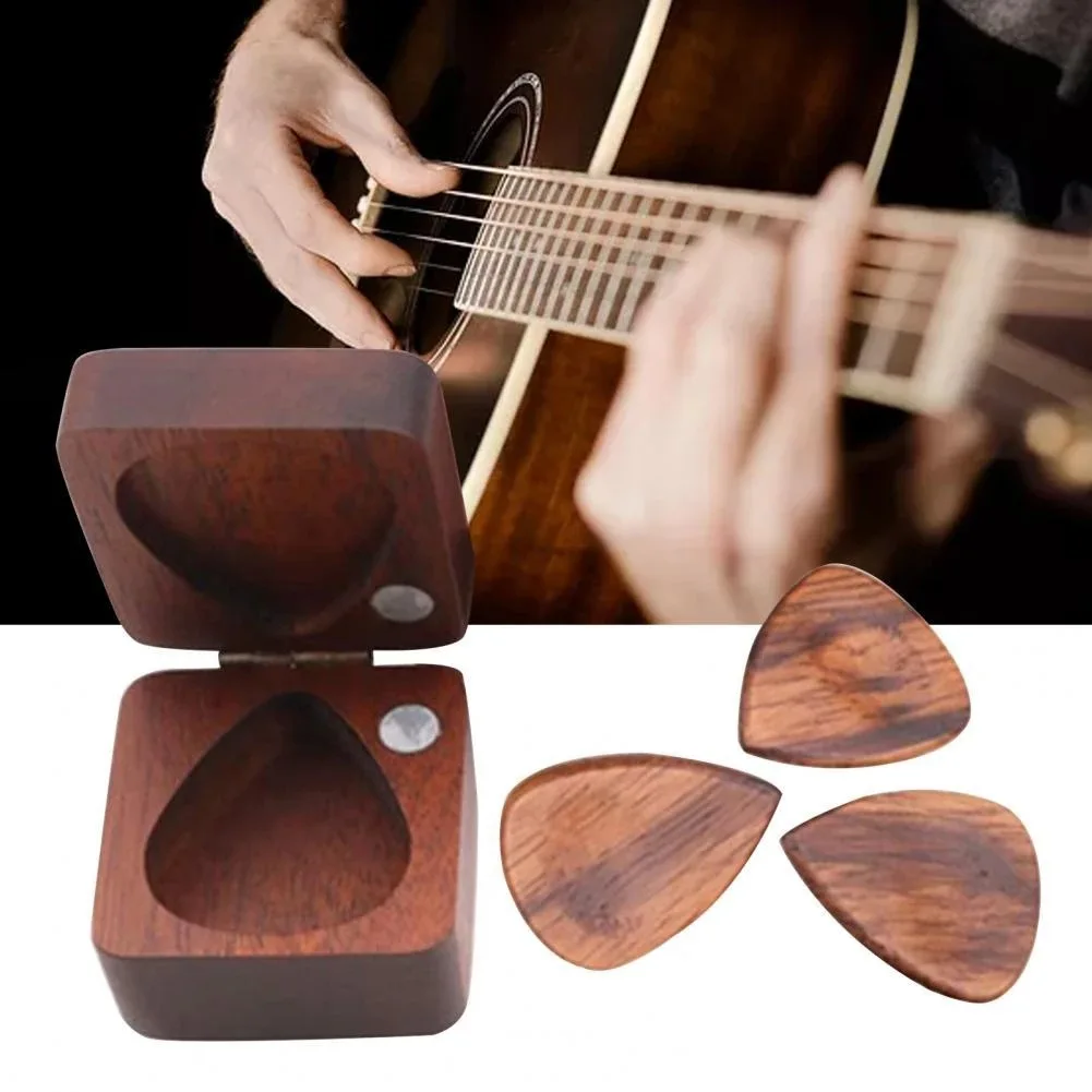 Guitar Picks Holder Plectrums Bag Box 3 Guitars Picks acoustic guitar pickup Guitarra Accessories Stringed Musical Instrument