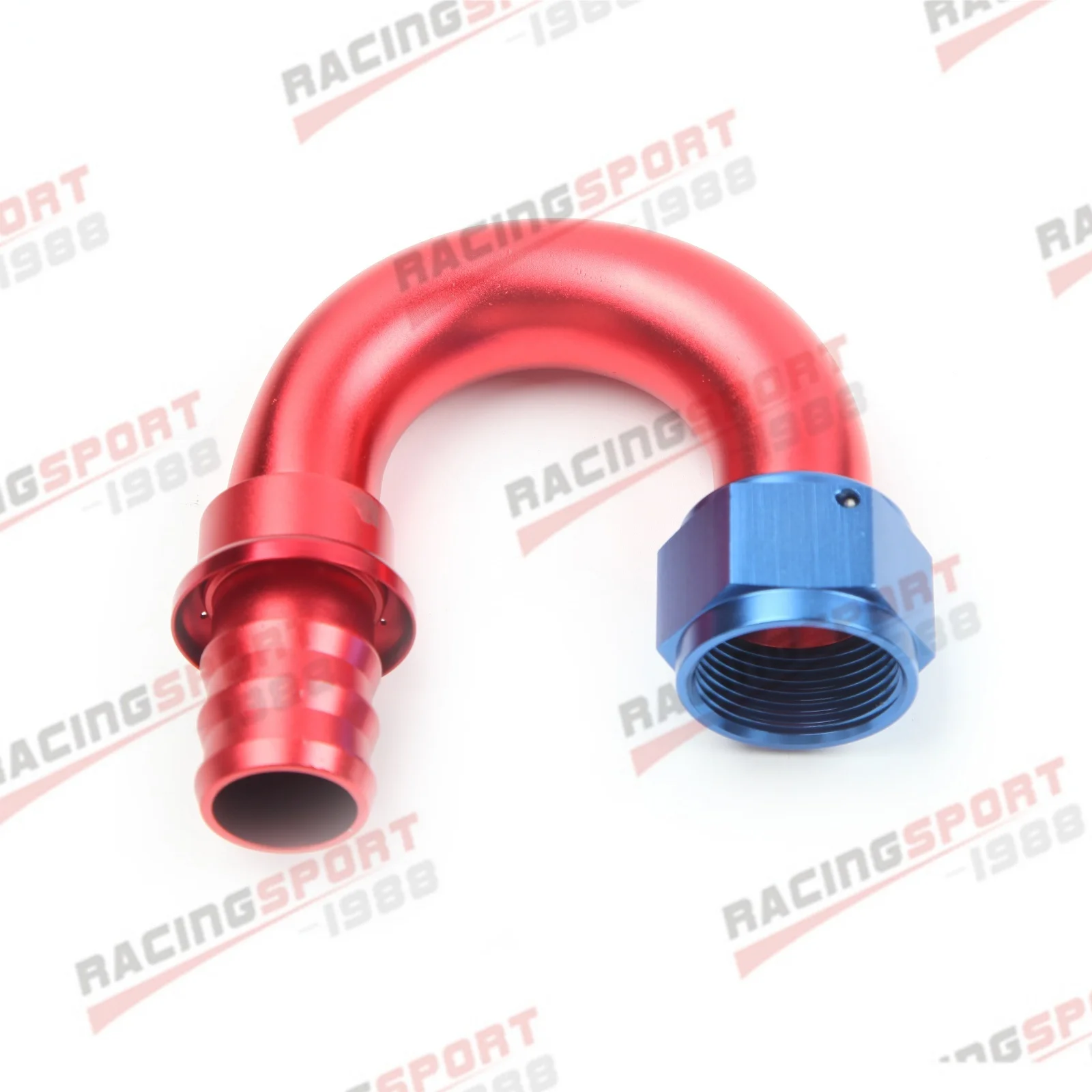 Universal AN16 AN12 AN10 Push-on Hose End Fittings Fuel Oil Cooler Hose Fitting 0 45 90 180 Degree Reusable Connection Adapter