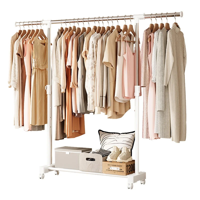 

Напольная металлическая выдвижная сушилка для одежды, подвесная подставка для одежды, ящик для хранения обуви для балкона, двора, спальни