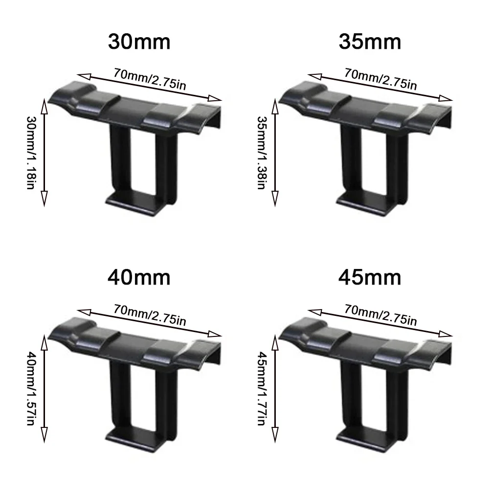 30/35/40mm Solar Panel Drainage Clips Solar Water Drain Diversion Clip Photovoltaic Mud Removal Clip For Cleaning Solar Panels