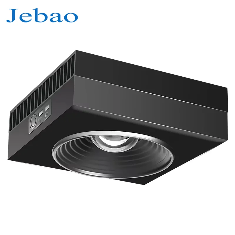 Jecod Jebao MSQ Series Coral Reef Light Ultimate Par 50W 75W 95W 115W Светодиодная лампа полного спектра WIFI для морского рифового аквариума Jecod Jebao MSQ Series Coral Reef Light Ultimate Par 50W 75W 95W 115W Светодиодная лампа полного спектра WIFI для морского рифового аквариума