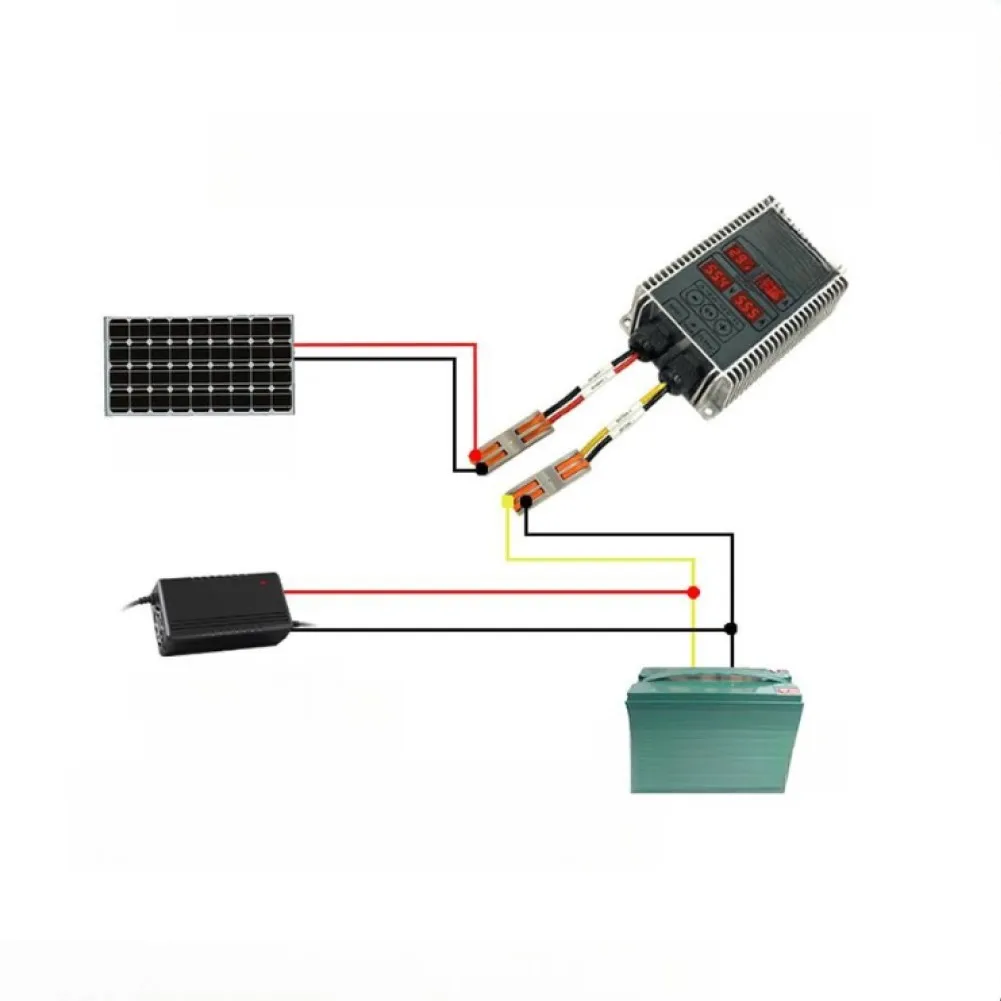 Aluminum MPPT Solar Boost Controller 24-85V Output Range IP66 Rated for For outdoor Solar Installations Natural Cooling
