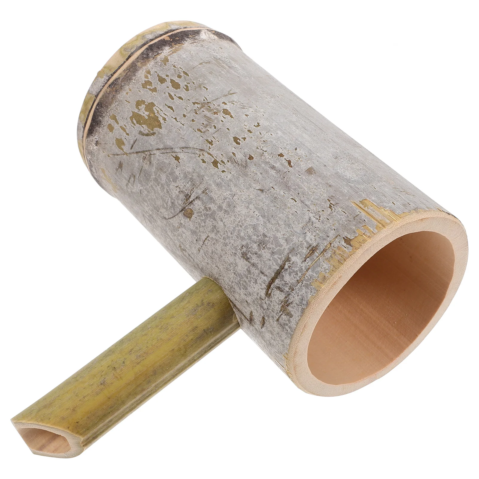 

Bamboo Running Water Fish Tank Outdoor Fountains Spout Creative for Small Pond Patio Garden Decorations