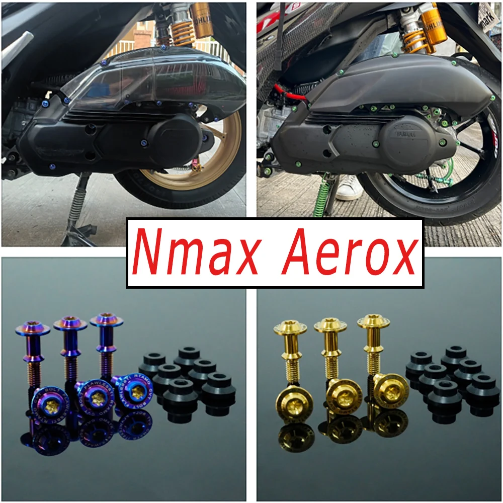 

Титановый болт FLAWLESSTI Gr5 CVT для Yamaha Nmax 155 Aerox 155 V1 V2 V3