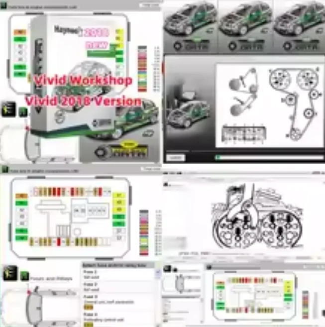 

Последняя версия 1920 года Vivid 2018.1 (Atris-Technik) в жестком диске Ремонт автомобилей DATA Программное обеспечение для ремонта автомобилей + установка видео