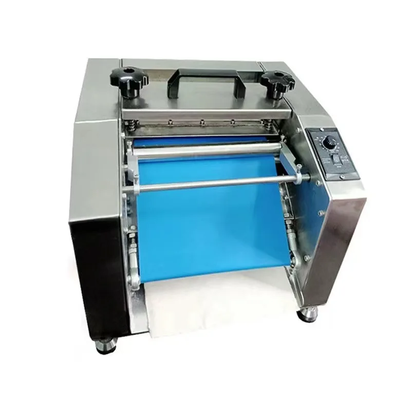 Commercial Croissant Forming Machine Desktop Rolling Machine Mini Croissant Dough Shaping Machine Rolling Pastry