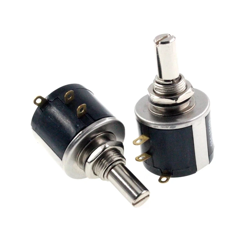 1pc 534-1-1 Spectorl Precision Coil Wire Wound Potentiometer 534 2w 100R 200R 500R 1K 2K 5K 10K 20K 50K 100k