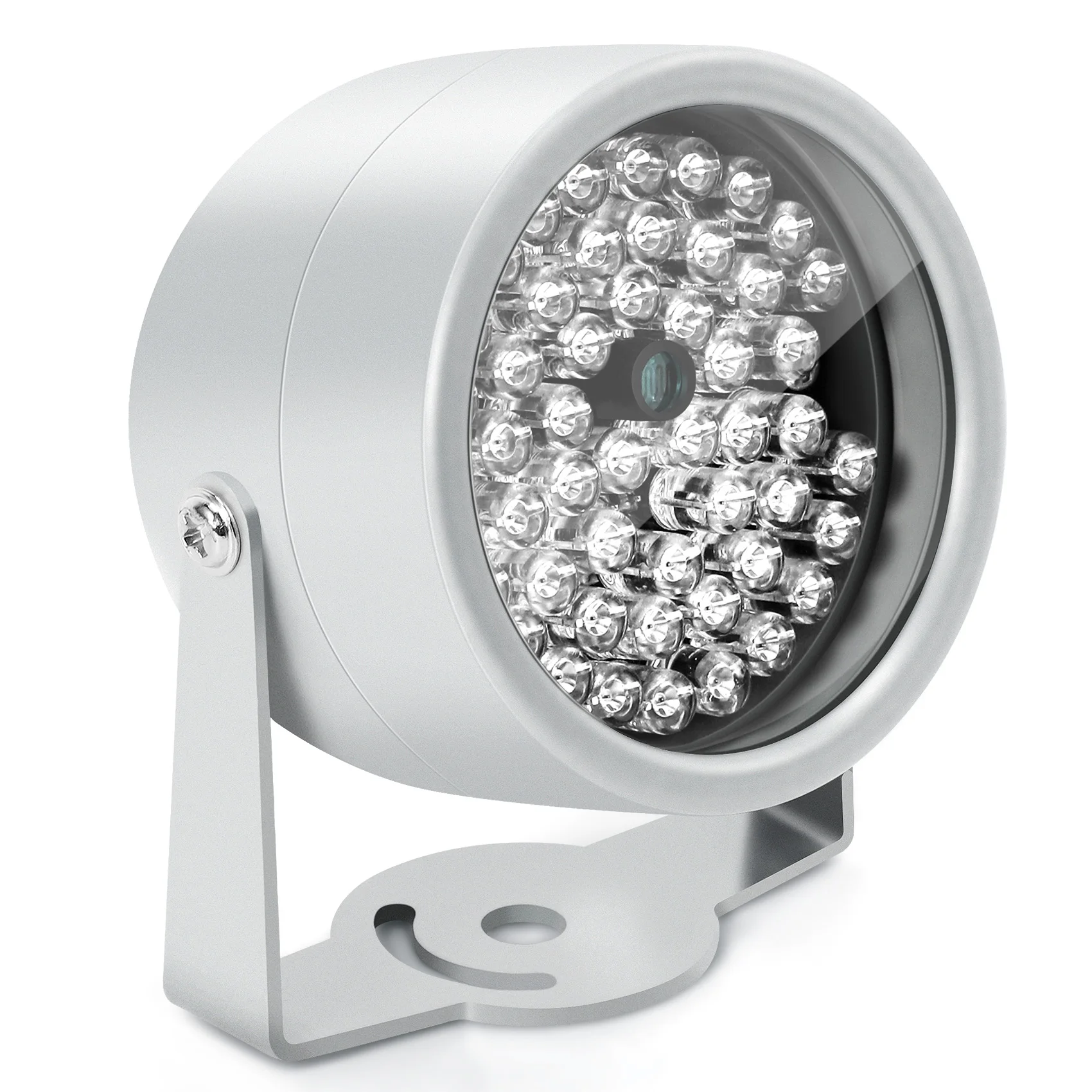 [NEW A09R!】 48 LED IR Infrared Night Vision Security Camera CCTV Camera DC12V Silver