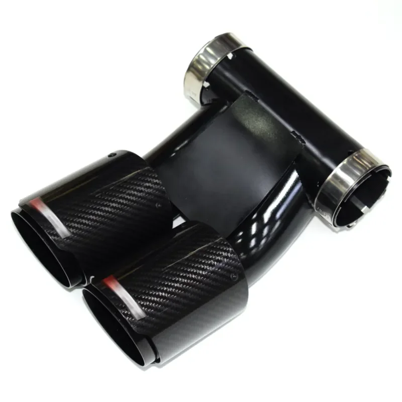 【Durable Practical Daria】 DEX Car EXhaust Tip for Cayman 981 987 718 Boxster 2008-2024 Dual EXhaust Muffler Nozzle view 4