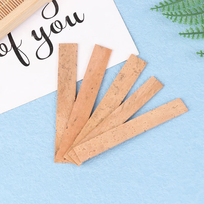 10Pcs Clarinet Cork Saxophones Clarinet Neck Cork Joint Sheets for Saxophones Musical Instruments Accessories