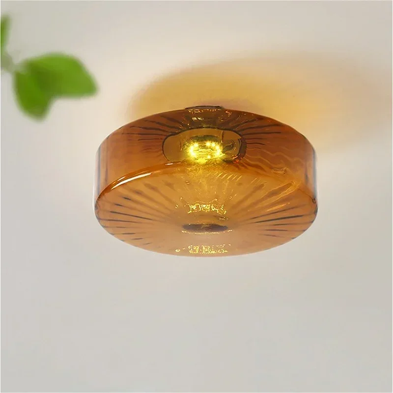 

France Fashion Style Ceiling Light American Retro Porch Balcony Ceiling Light Originality Aesthetics Indoor Lighting Lampu FYCL