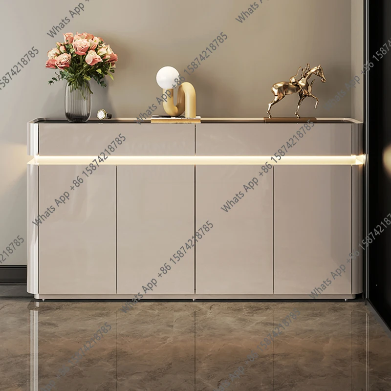 

Роскошный скандинавский шкаф для обуви J: мобильный органайзер для хранения, дизайнерская полка для обуви для спальни, коробка для хранения вещей в общежитии, мебель для отелей (Zapatero)