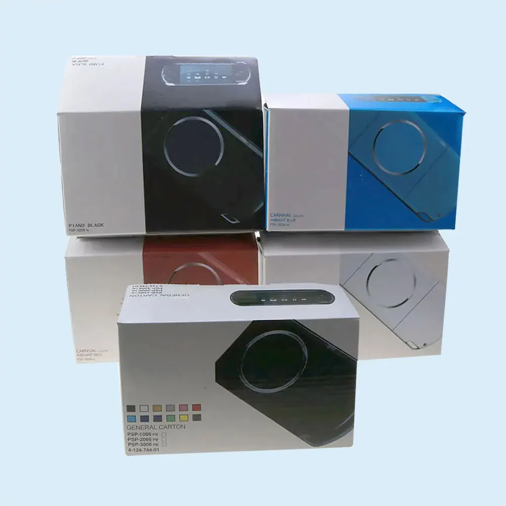 لعبة وحدة التعبئة والتغليف مع دليل وإدراج ، صندوق التعبئة الجديد ، الكرتون ل PSP 1000 ، 2000 ، 3000 ، 1 Piece