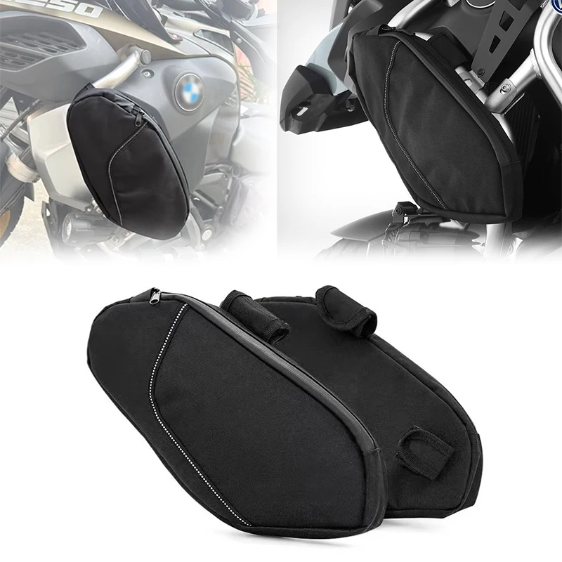 

Motorcycle Crash Bar Bag Waterproof Frame Bumper Tool Storage Bags For BMW R1250GS Adventure Motorbike Repair Tool Side Bag