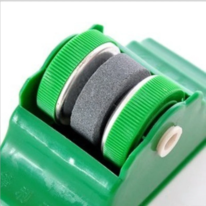 Portable Round Sharpener with Double-sided Tape Base