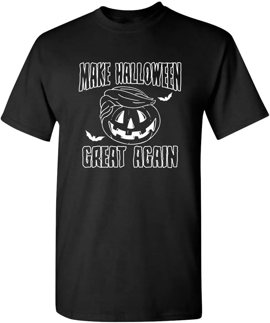 Make Halloween Great Again Graphic Novelty Sarcastic Funny T Shirt