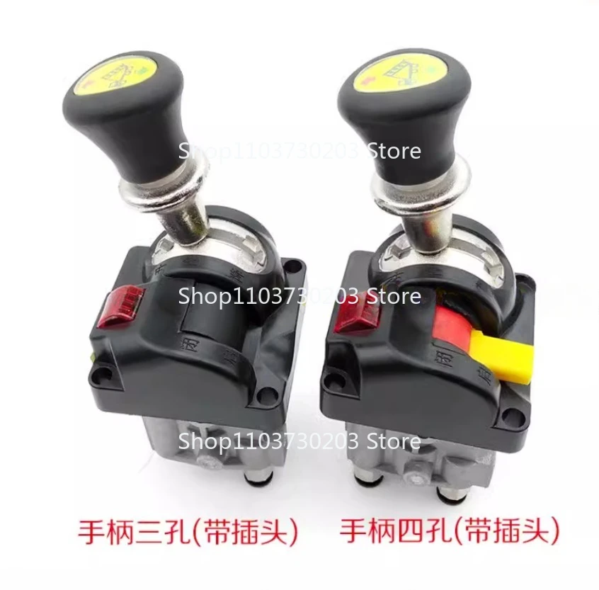 3 Holes 4 Holes Lift Valve Heavy Truck Accessories Hydraulic Control Valve Residue Dump Slow Lowering Manual Switch