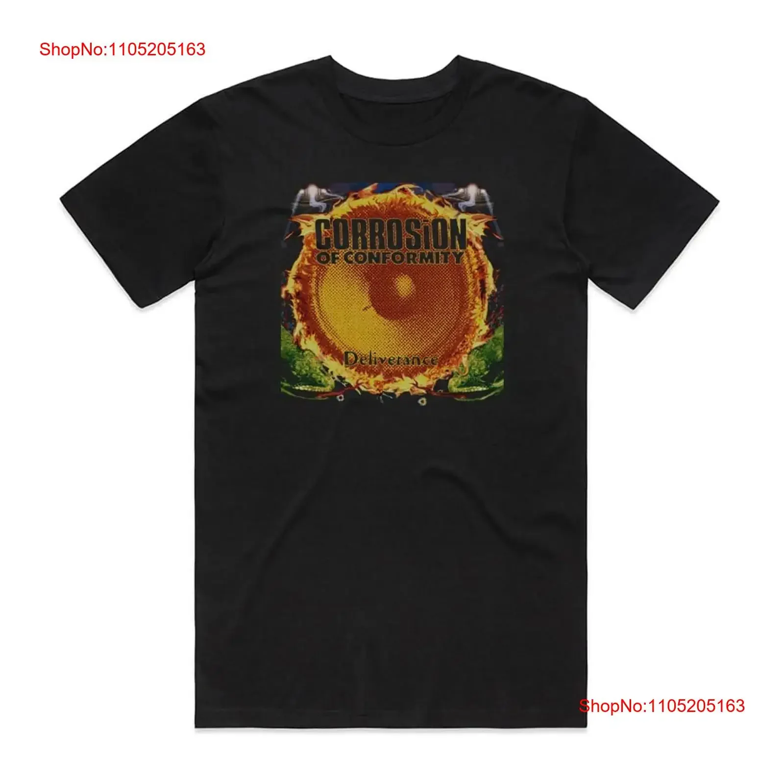 

CORROSION OF CONFORMITY PUNK ROCK Black T Shirt vintage Washed Soft Stretched graphic Comfortable homme Unisex