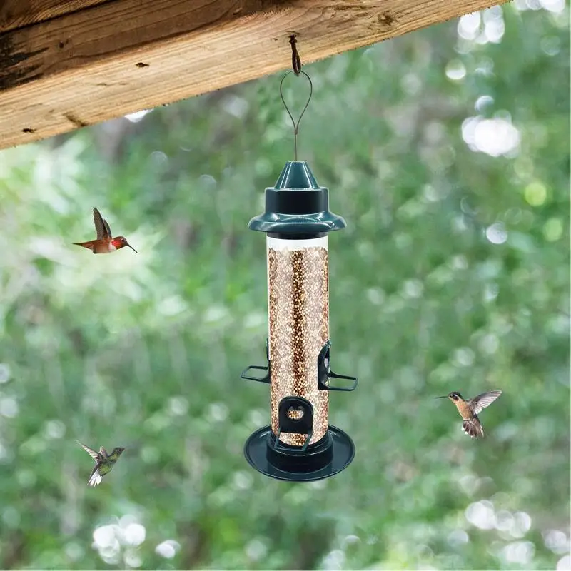 Bird Feeders For Outside Outdoor Tree Mount Bird Food Dispenser Women Men Animal Lovers Backyard Station Decoration For Swallow