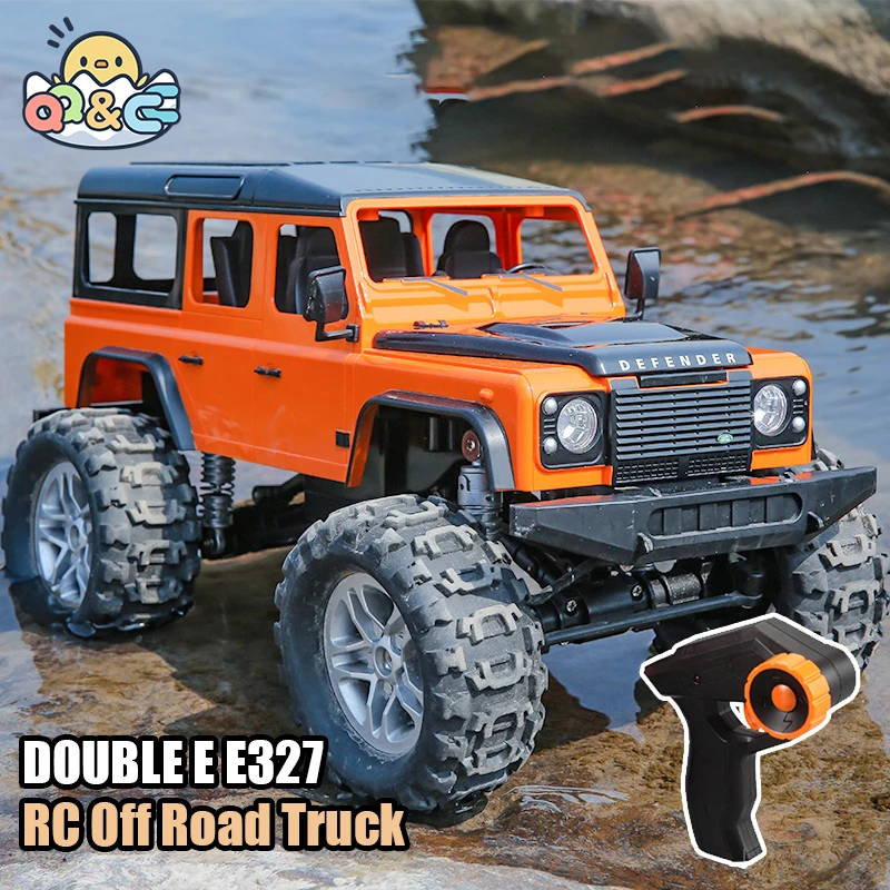 

DOUBLE E E327 1:14 4WD Remote Control Off Road Truck 2.4GHz Electric RC Car Double E Racing Climbing Vehicle Toys for Kids