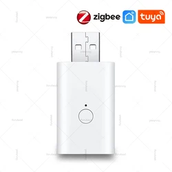 Mini ZigBee 3.0 USB Amplificador de Sinal, Repetidor, Extensor para Tuya Smart Life, Gateway, Home Devices, Automação