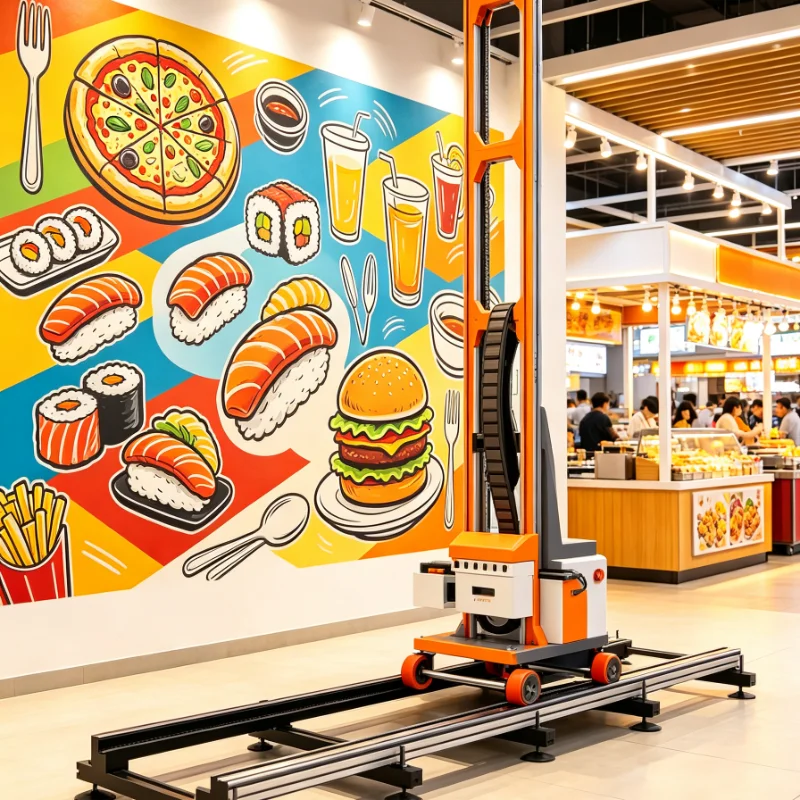 Customized Wall Mural Printer 3D Vertical Printing Machine Digital Wall Art High Precision Large Scale Output