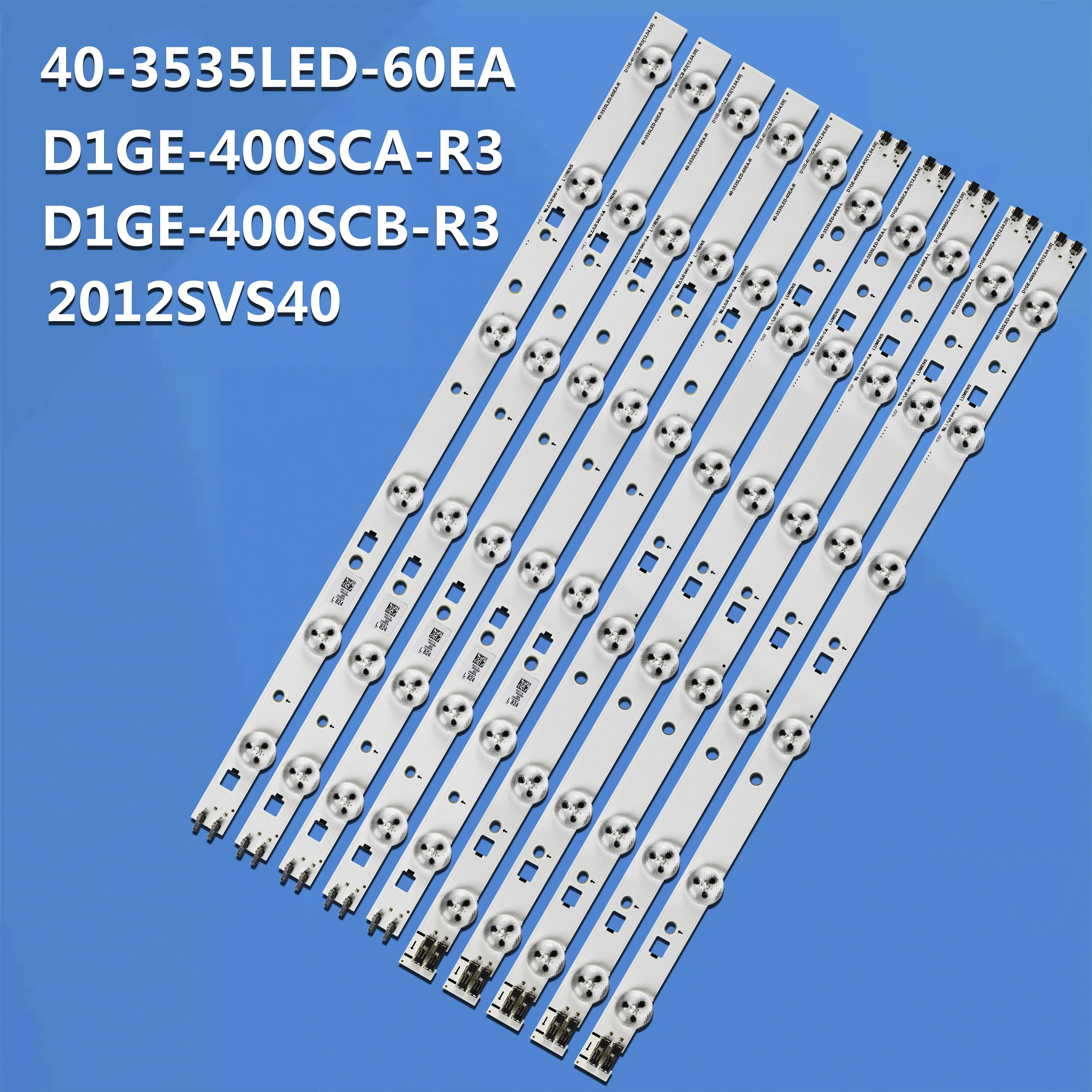 LED Backlight Strip UE40EH5000 UA40EH5080 2011SVS40 BN96-23594A BN96-23595A LTJ400HM08-V DE400BGS-V1 LTJ400HF03-V LTJ400HV11-V