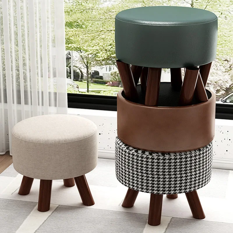 

Home Living Room Sofa Stool Coffee Table Stool Ottoman Internet Celebrity Small Bench